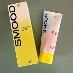 NEW Smood Calm Me Down Antioxidant Cleanser ~ 3.38 fl oz in Box